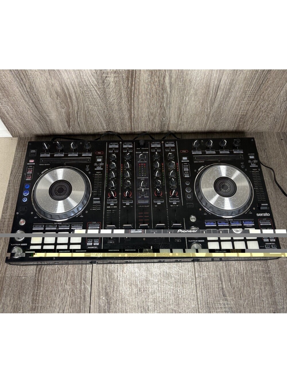 Pioneer DDJ SX DJ Double Deck Controller Black USB Serato 16 Pads made Malaysia